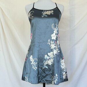 Women's Blue and Navy Dress